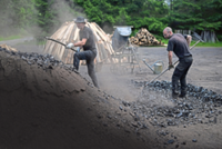 Two brothers keep the ancient tradition of charcoal burning alive in Germany