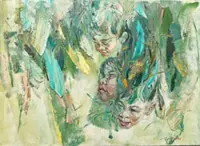 Malaysian painter goes beyond the beaten path to capture the smiles of the land