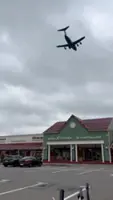 US military transport plane lands in Moscow, Kremlin says it has no information yet