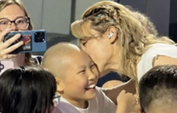 Donations top US$72,000 after Jimin of BTS kisses young cancer patient