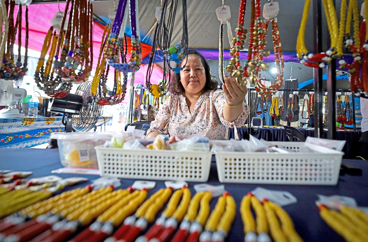 Yuhana: There is a demand for traditional beaded accessories but poor interest in learning how to make them.