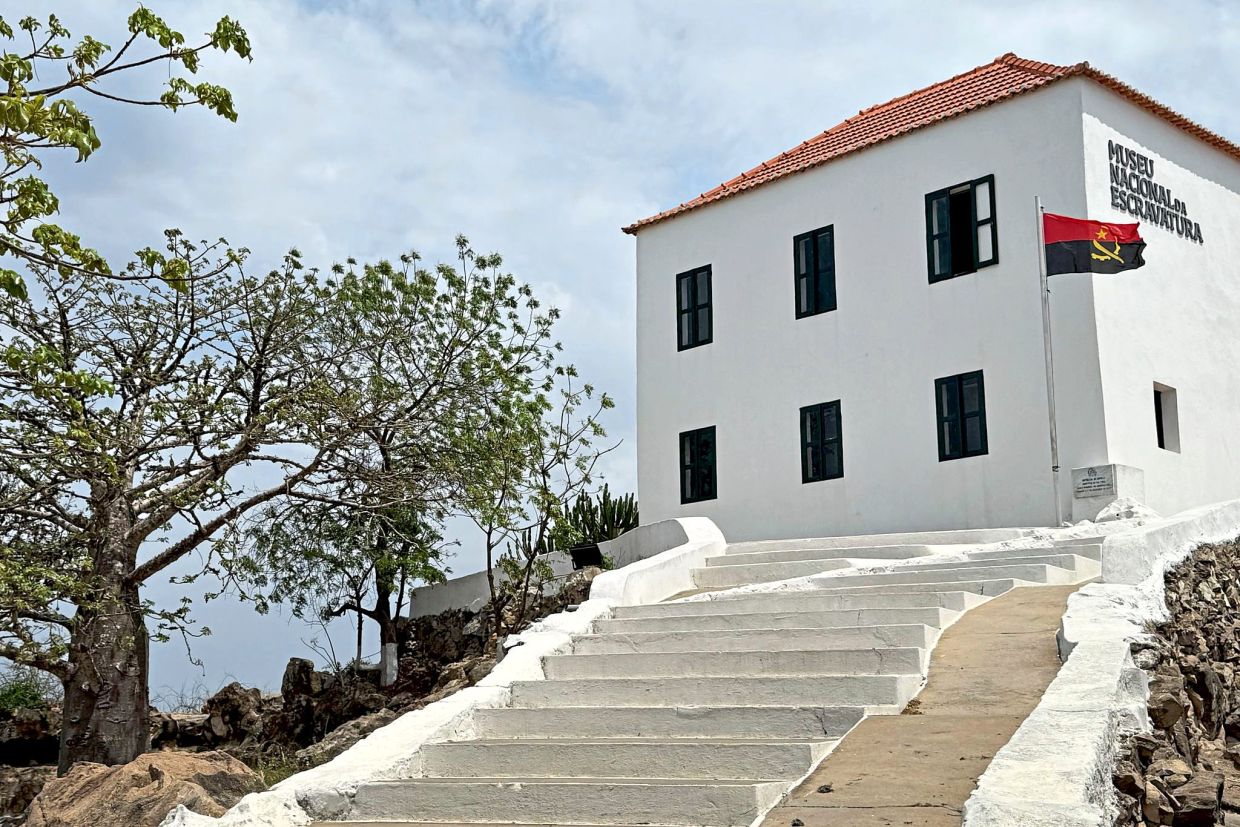 The National Slavery Museum in Morro da Cruz documents the history and influence of the slave trade in Angola. — EVA KRAFCZYK/dpa