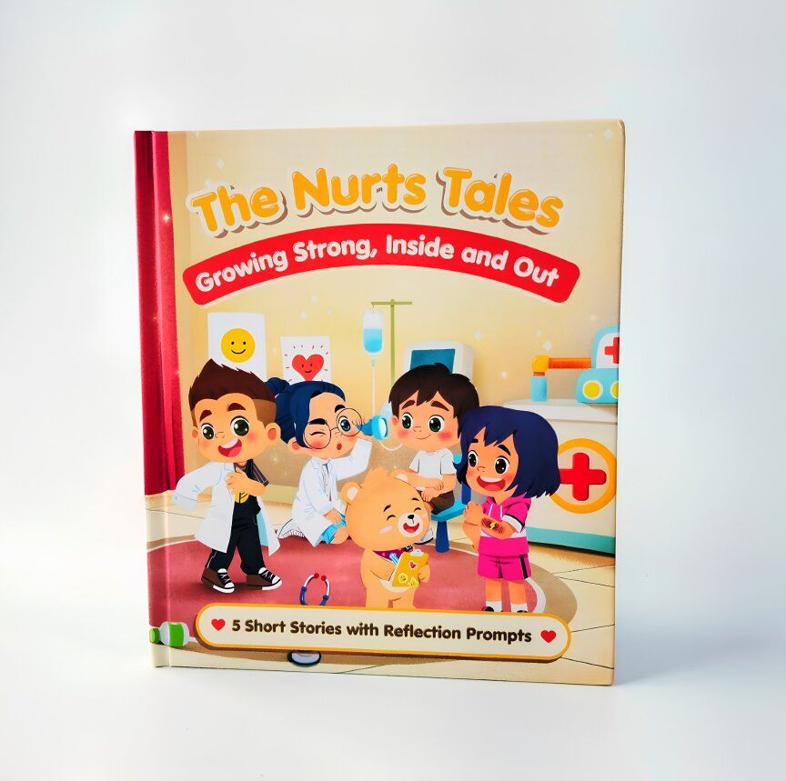 'The Nurts Tales: Growing Strong, Inside And Out' hopes to become a good starting point for kids to navigate their bodies and emotions. Photo: The Nurts