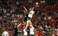 Rugby-All Blacks come from behind to edge Lions and stay unbeaten on tour