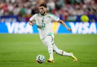 Soccer-Brighton sign Algeria defender Hadjam on deal until 2031