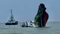 Philippine Coast Guard braces for oil spill as tugboat sinks off Zambales