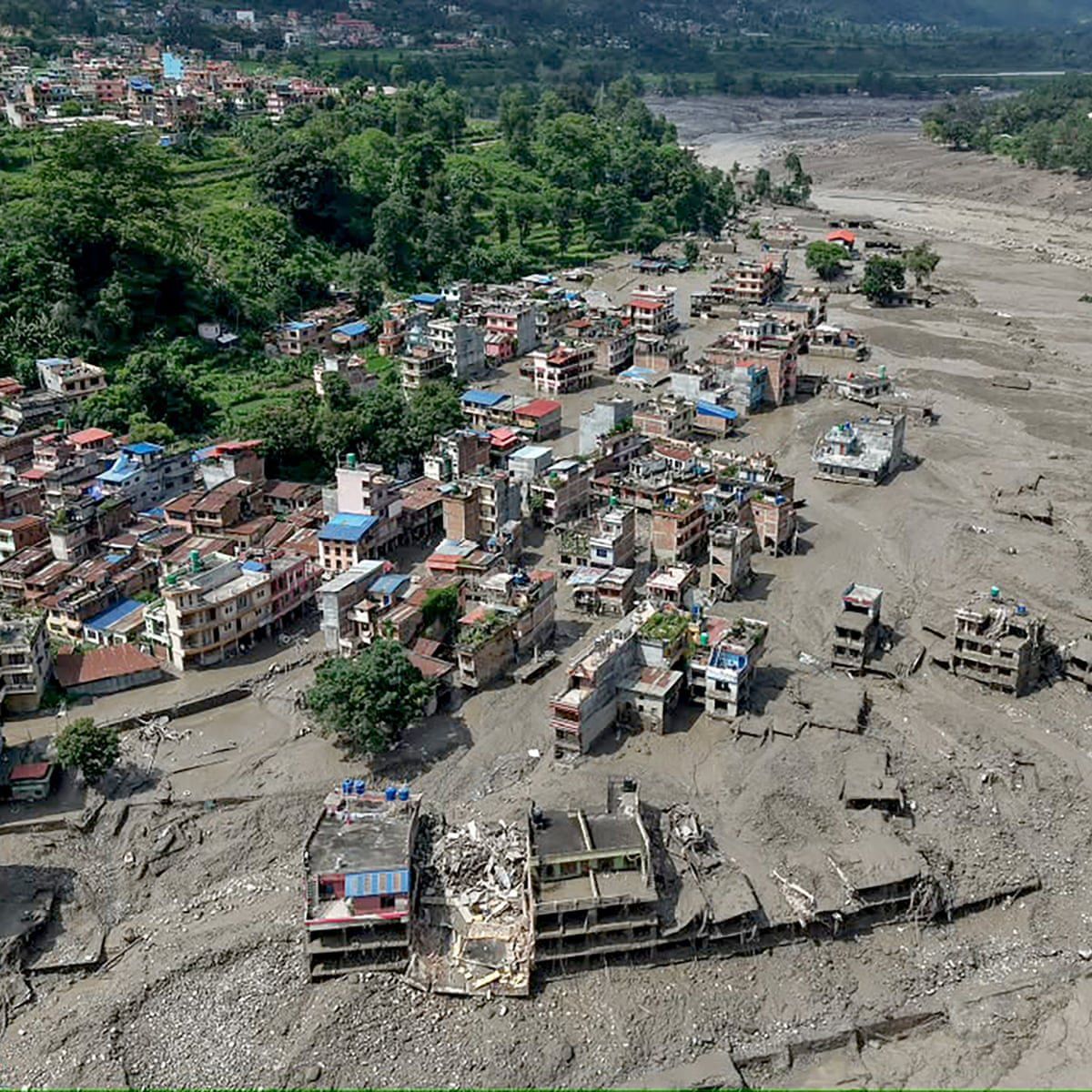 Nepal mudslide: Hundreds still missing after devastating flood hits Nepal-Tibet border, 95 bodies recovered