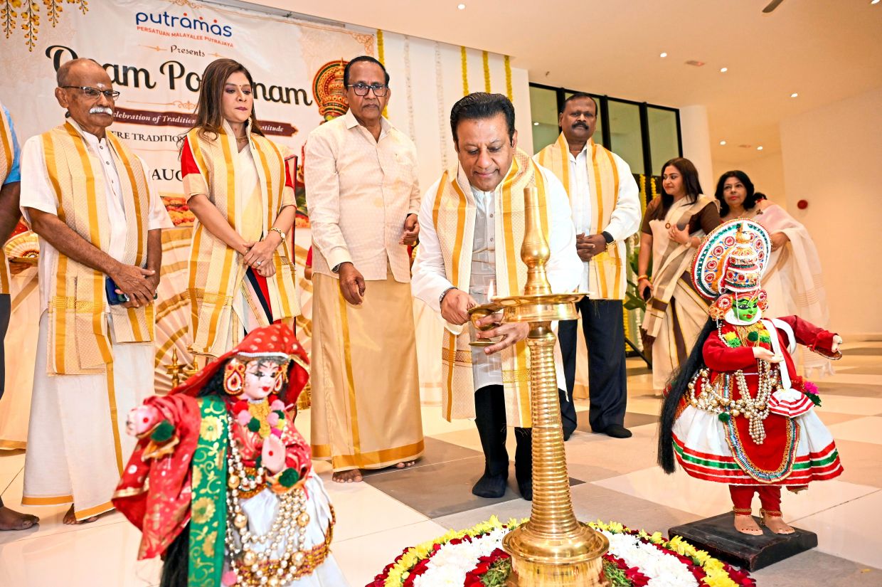 Keeping Onam flame alive