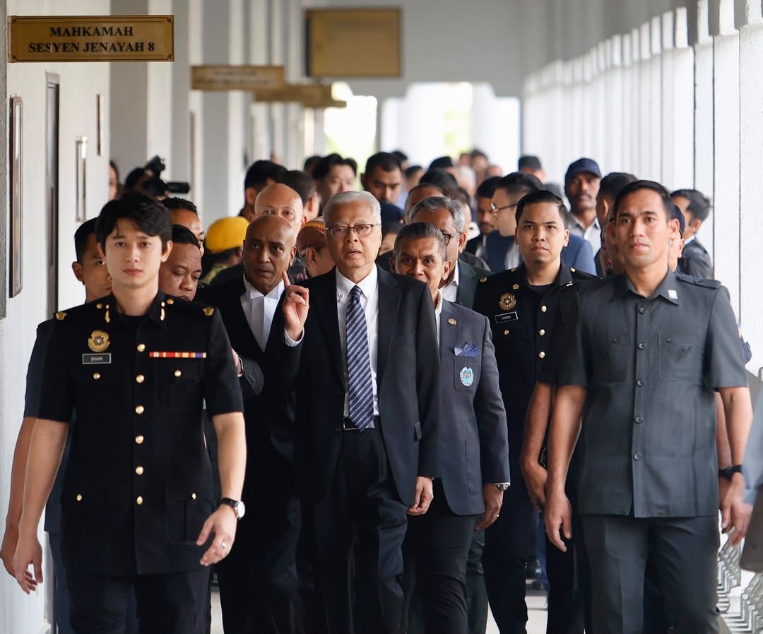 Ismail Sabri arrives in court to face charge under MACC Act
