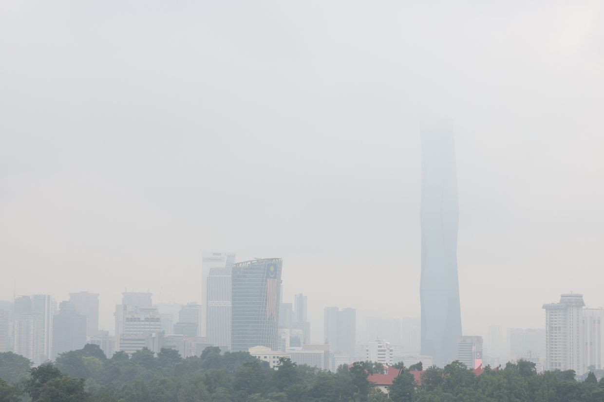 Haze: Four areas nationwide record unhealthy API readings as of 9am