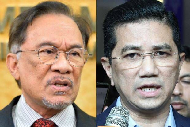 Anwar says unaware of any invitation for Azmin to rejoin PKR