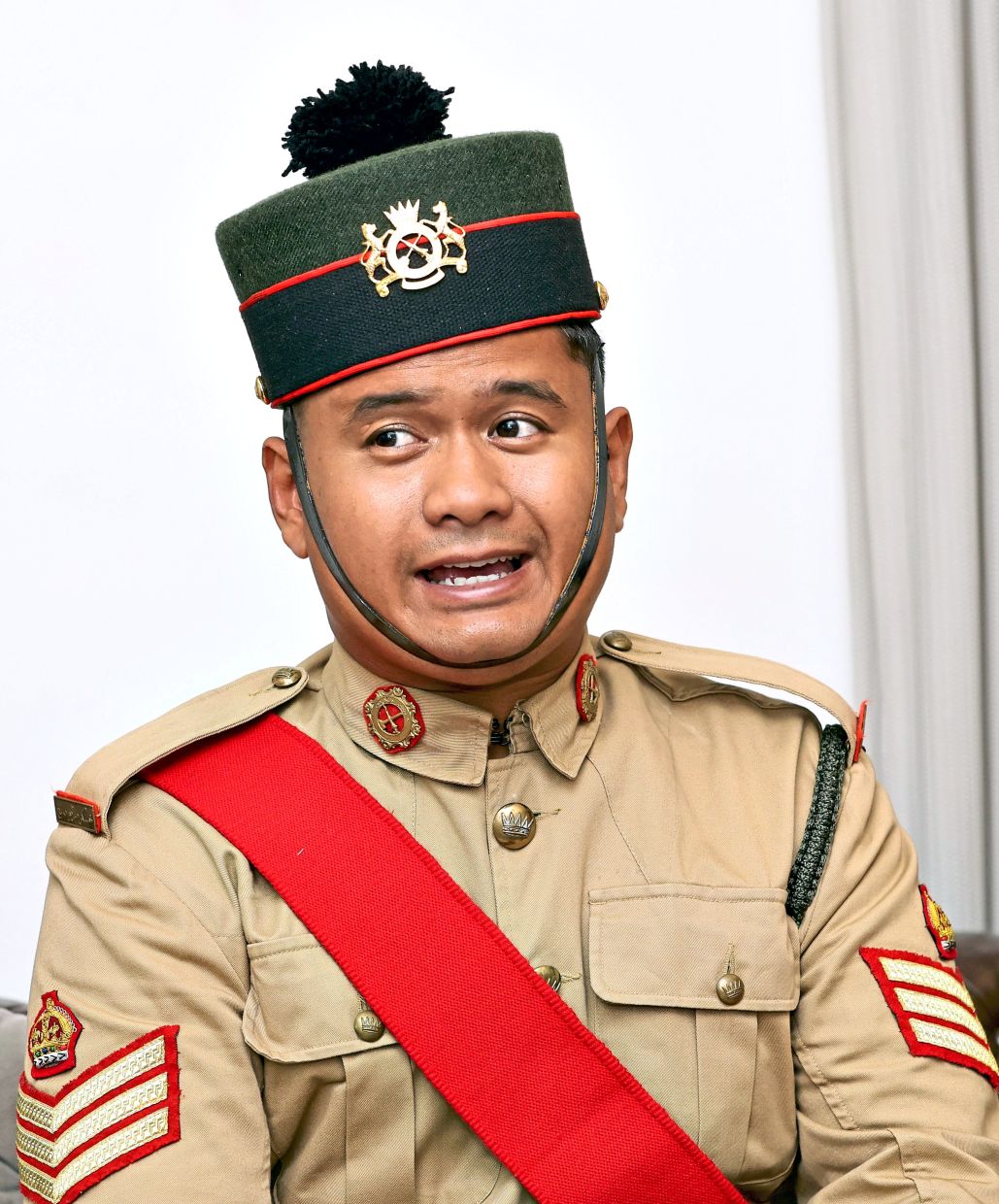 Abdul Hakim hopes to reach youths and encourage them to learn history in a more hands-on way. Photo: The Star/Chan Tak Kong