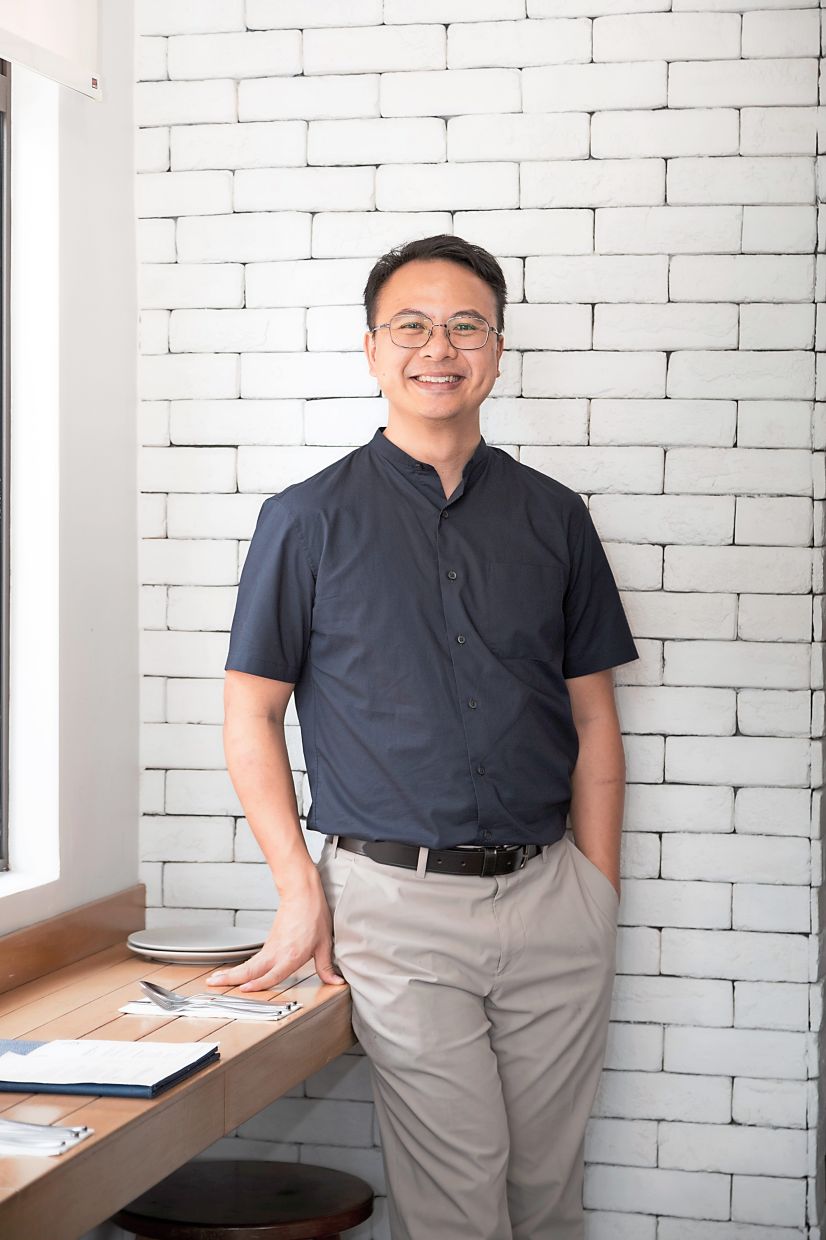 Low is now a seasoned restaurateur, but when he opened his first restaurant, he says he was very idealistic and determined to make the eatery work. — Table & Apron