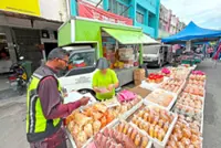 Unlicensed traders at Kapar morning market fined RM1,000 each