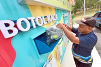 Transforming discarded bottles into saleable items