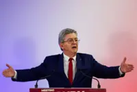 French far-left leader Melenchon close to presidential runoff, poll shows