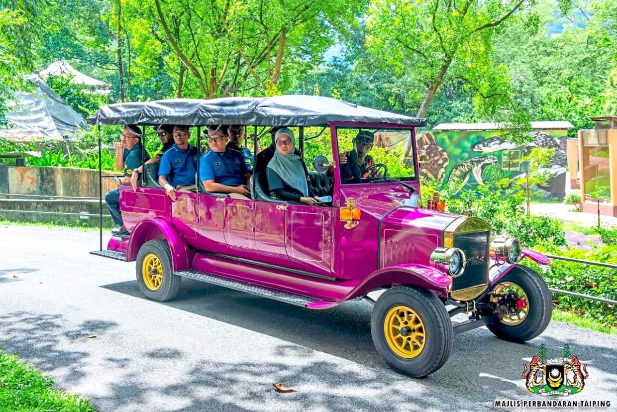 Taiping zoo’s new additions include animal babies, vintage buggies