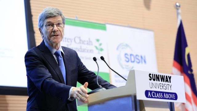 Prof Jeffrey D. Sachs: “The essence of sustainable development in practice is scientifically and morally based problem solving.”