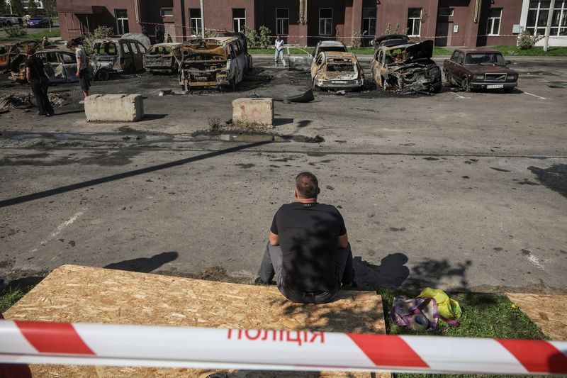 Kyiv hit by second consecutive day of Russian drone strikes targeting warehouses and homes