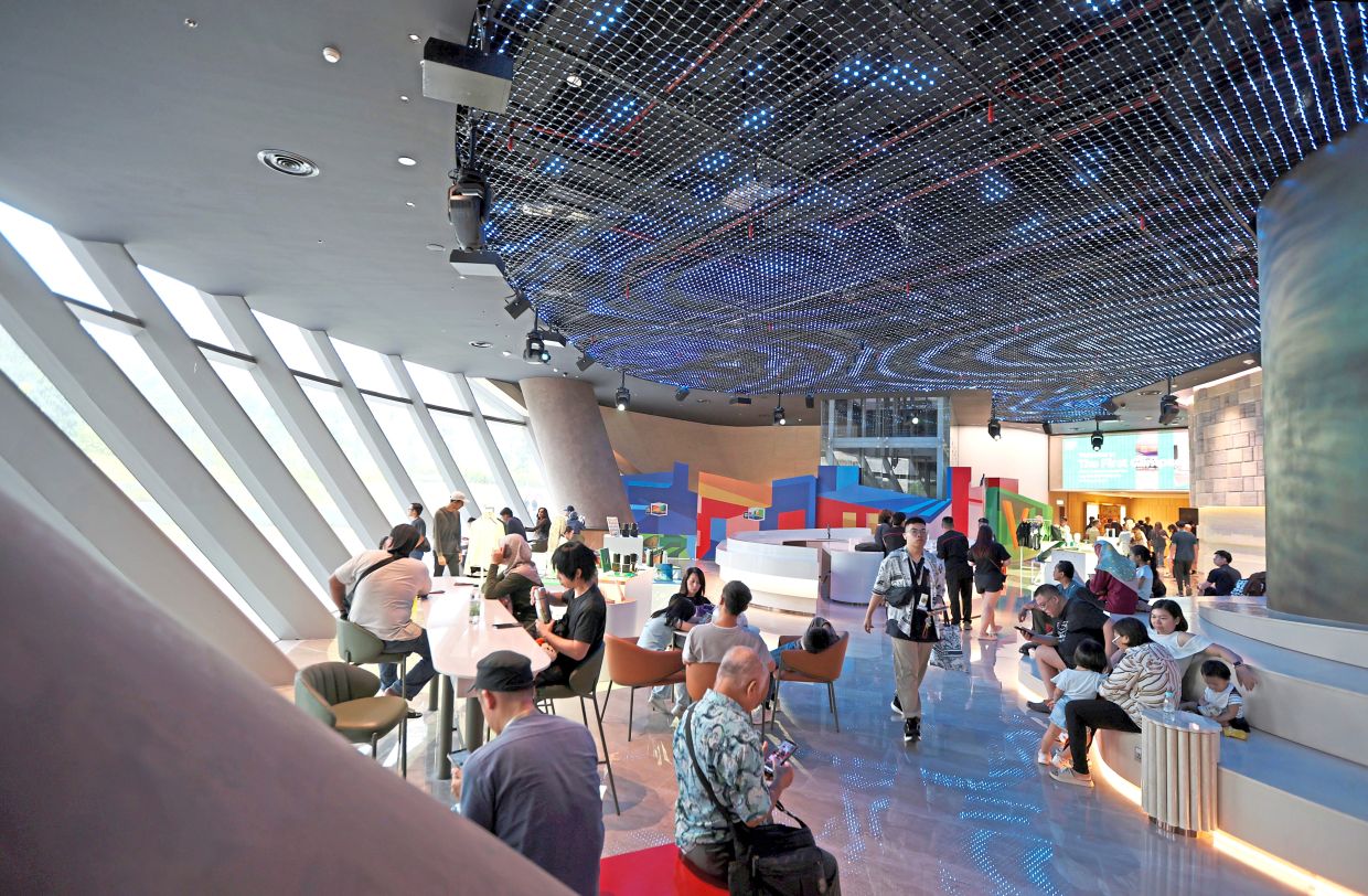 Galeri PETRONAS’ opening at Ombak KLCC will be phased, beginning with 'The First Glimpse', a ground-floor preview. Photo: The Star/Chan Tak Kong