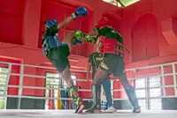 Rising above setbacks through Muay Thai