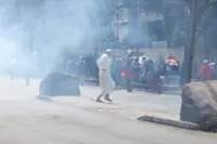 Kenya police fire tear gas to disperse traders protesting import duty hike