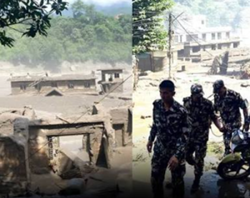 Nepal floods: Rescuers race to save people trapped in hydropower tunnel