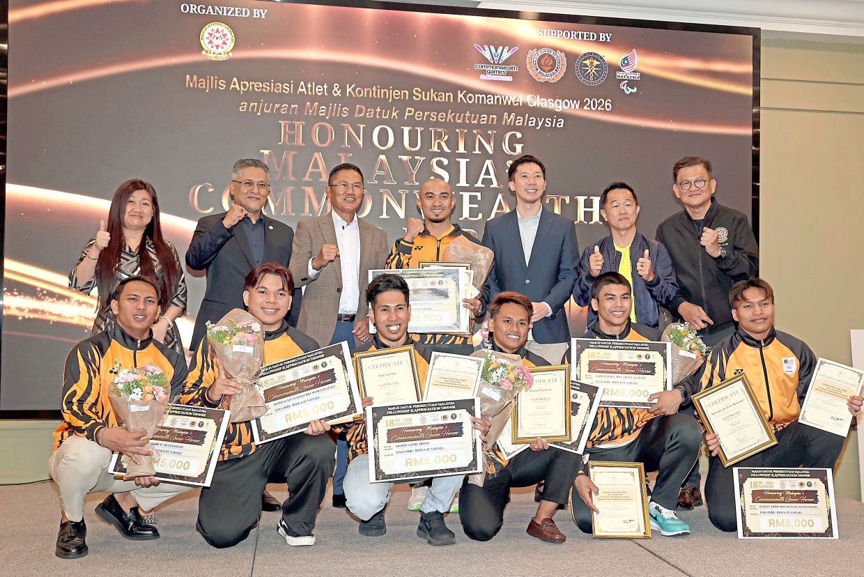 Commonwealth Games medallists honoured in KL