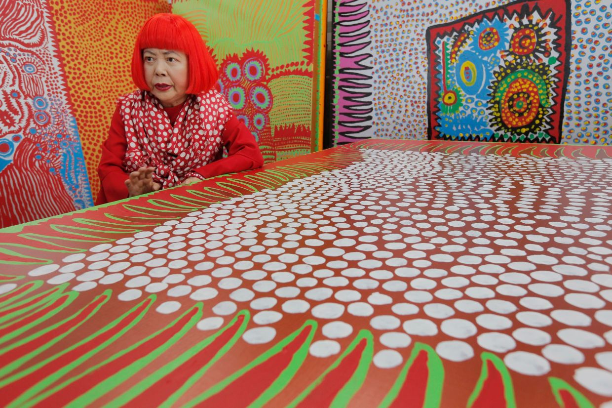 Yayoi Kusama's legacy extends to her exploration of mental health through art