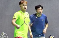 Doubles shuttler Roy King rolls with the changes