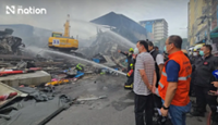 Blaze at Bangkok's Khlong Thom hits 300 stalls, injures 11 amid toxic smoke alert
