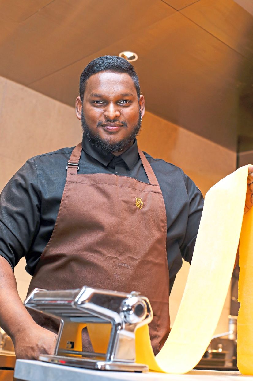 Experienced chef Tenesh helms the kitchen at the restaurant.