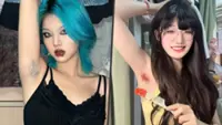 Young Chinese women dye armpit hair as fashion statement and expression of bodily autonomy