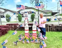 Towering love for the homeland