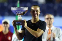 Tennis-Parry defeats Mertens in Monterrey to claim maiden WTA singles title