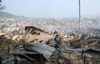 We fled burning house unaware children still trapped inside, says grandfather
