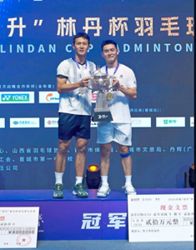 June Wei shines again at Lin Dan Cup