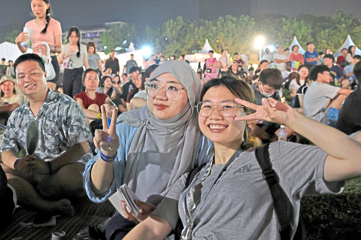 Joyous community spirit at the festival in George Town.