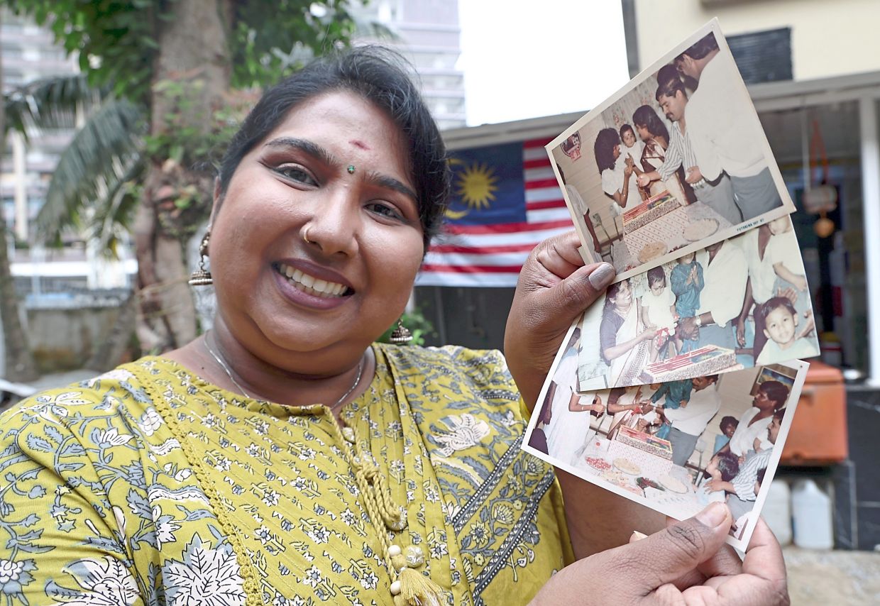 For Dr Kushalini who turns 40 today, National Day has always been synonymous with family time, as loved ones gather to celebrate her birthday. — ART CHEN/The Star