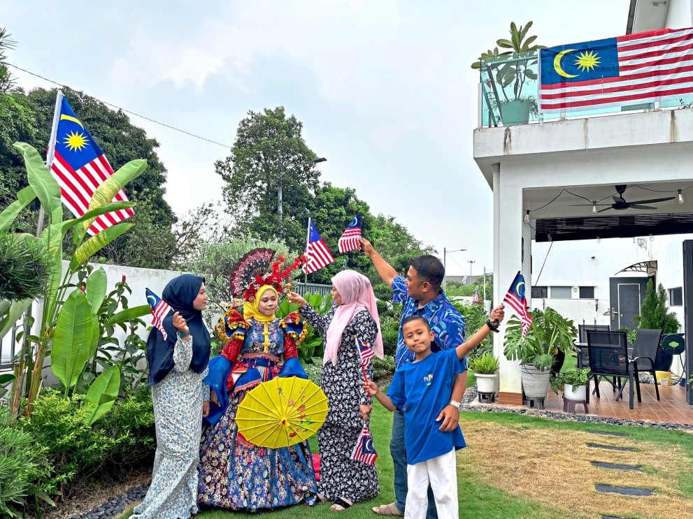 Shared nationhood, double celebrations at home