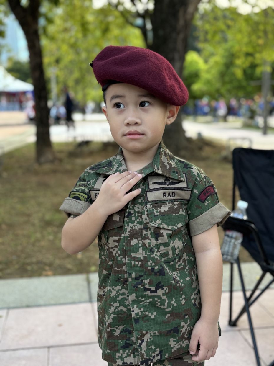 Firdaus’s son, Muhammad Furqan bn Firdaus, 5. 
