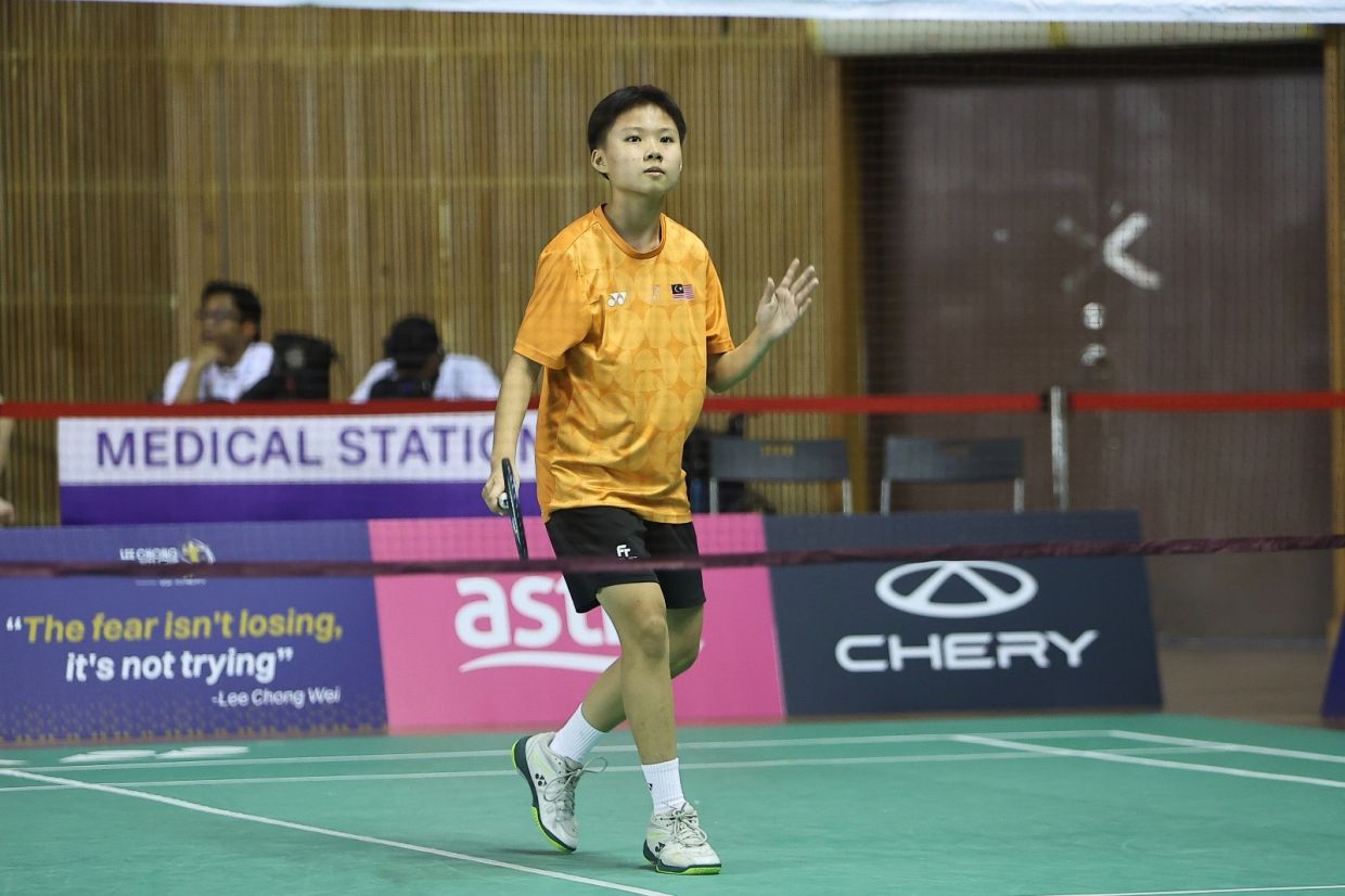 Lim En Yu in action.