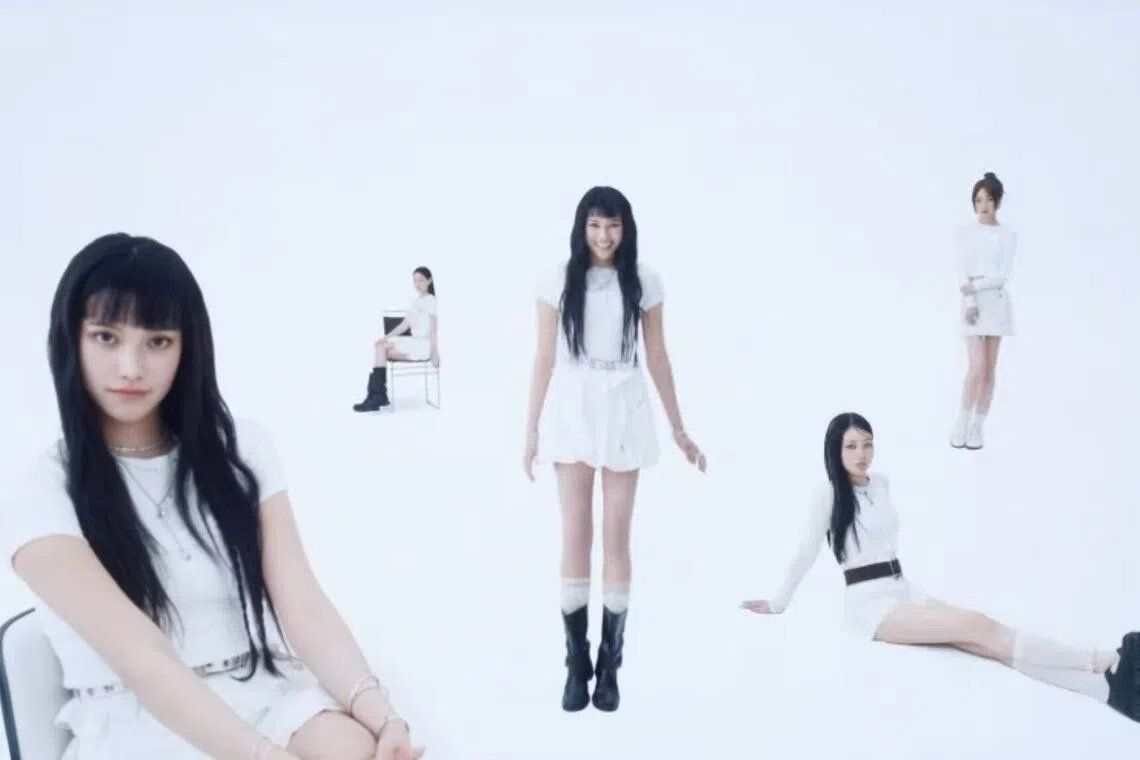 AI-Dol is a five-member virtual girl group from LG Electronics. -- PHOTO: LG ELECTRONICS