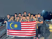 Merdeka joy as U-15 team emerge as Asian underwater hockey champs
