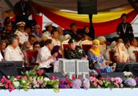 National Day: Cheers, trumpets greet arrival of King, Queen for parade
