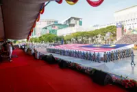 National Day: Brass bands entertain crowd ahead of parade at Dataran Putrajaya