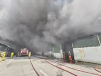 Man injured as factory catches fire in Ipoh