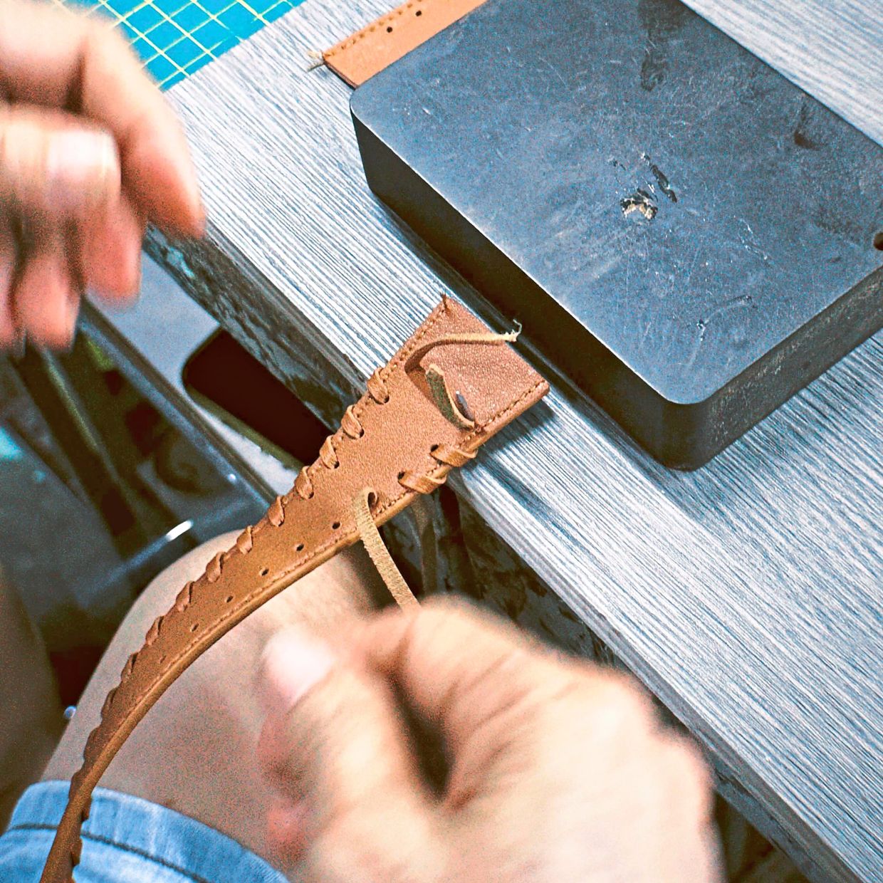 For Nazifi Nasri, great craftsmanship is non-negotiable when it comes to accessories. Photo: Nazifi Nasri