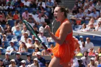 Tennis-Sabalenka's gets US Open 'three-peat' campaign off to strong start