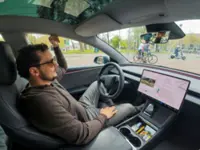 Tesla touts European supervised self-driving safety data ahead of EU vote